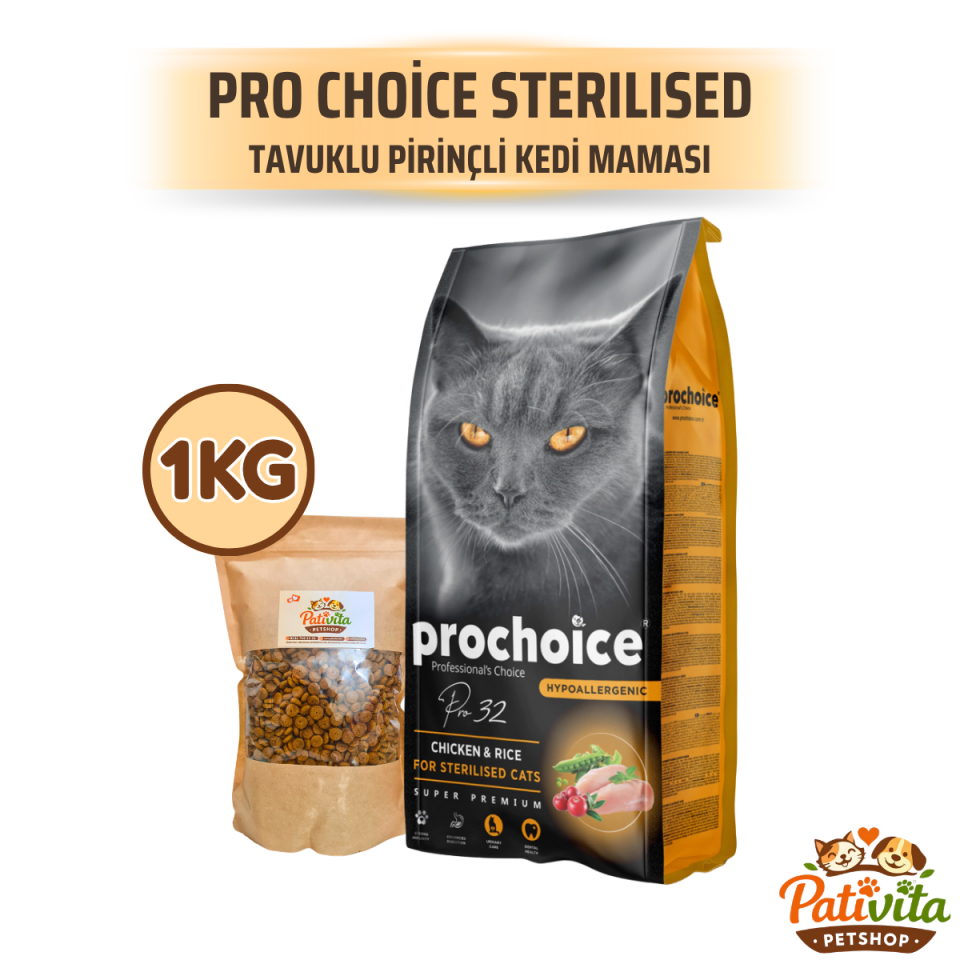 PRO CHOICE KISIR TAVUK AÇIK MAMA 1 KG