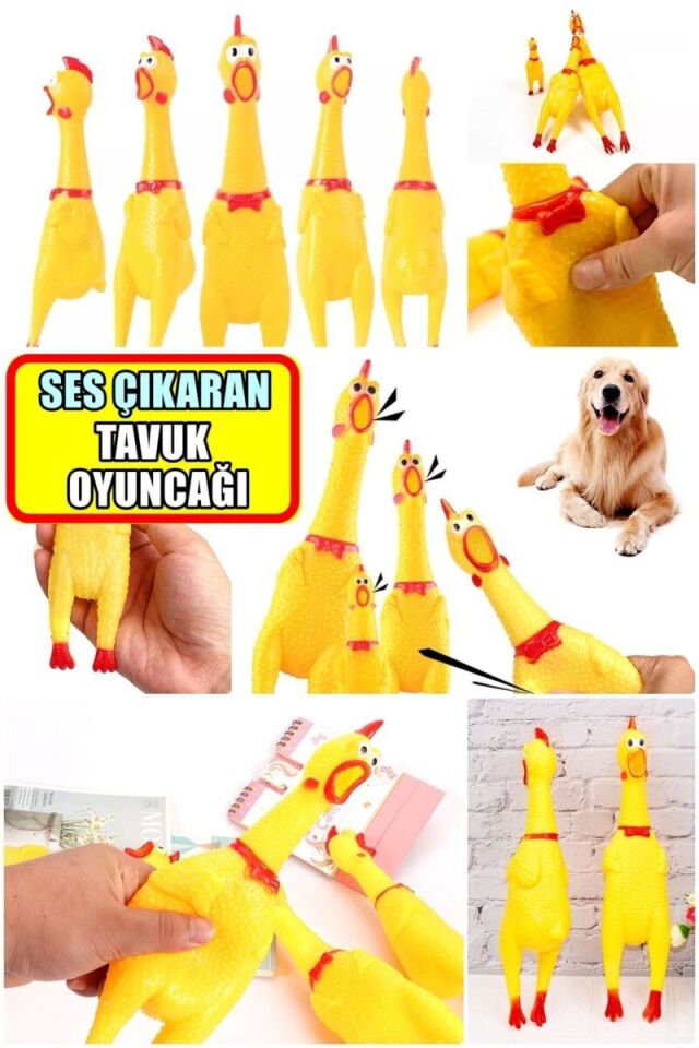 PATİVİTA ÖTEN HOROZ KÜÇÜK BOY SESLI OYUNCAK 15CM