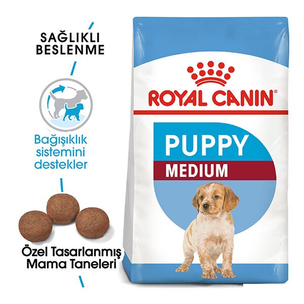 ROYAL CANIN MEDIUM PUPPY ORTA IRK YAVRU KÖPEK MAMASI 15 KG