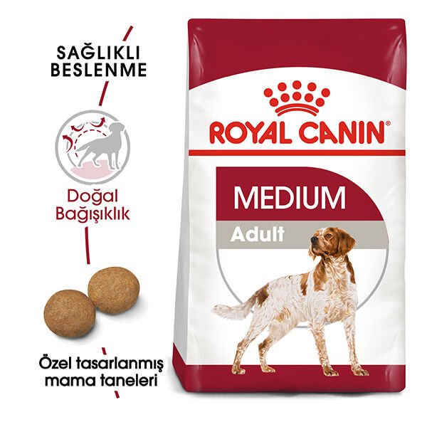 ROYAL CANIN MEDIUM ADULT KÖPEK MAMASI 15 KG