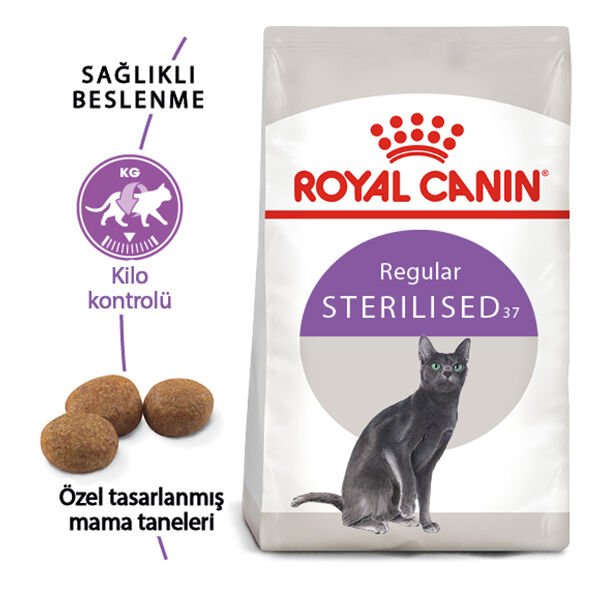 ROYAL CANIN STERILISED 37 KISIRLASTIRILMIS KEDI MAMASI 2 KG