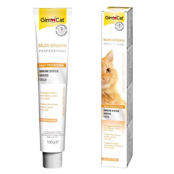 GIMCAT KEDILER IÇIN MULTI - VITAMIN 100 GR