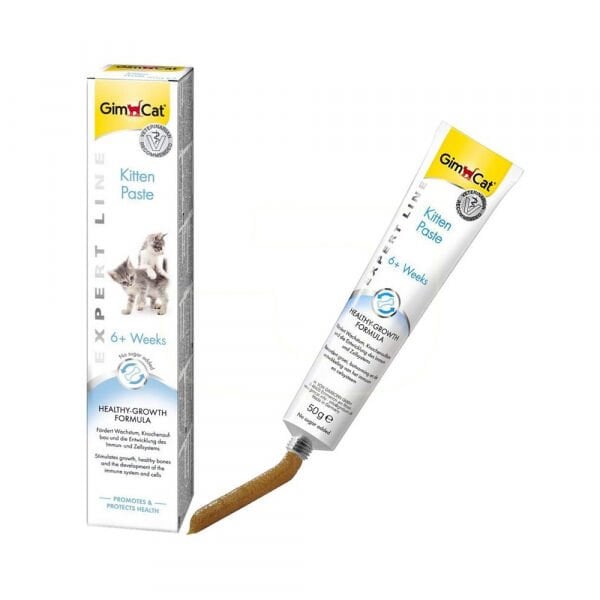 GIMCAT KITTEN PASTE CALSIUM - YAVRU KEDILER IÇIN VITAMIN MACUNU 50 GR