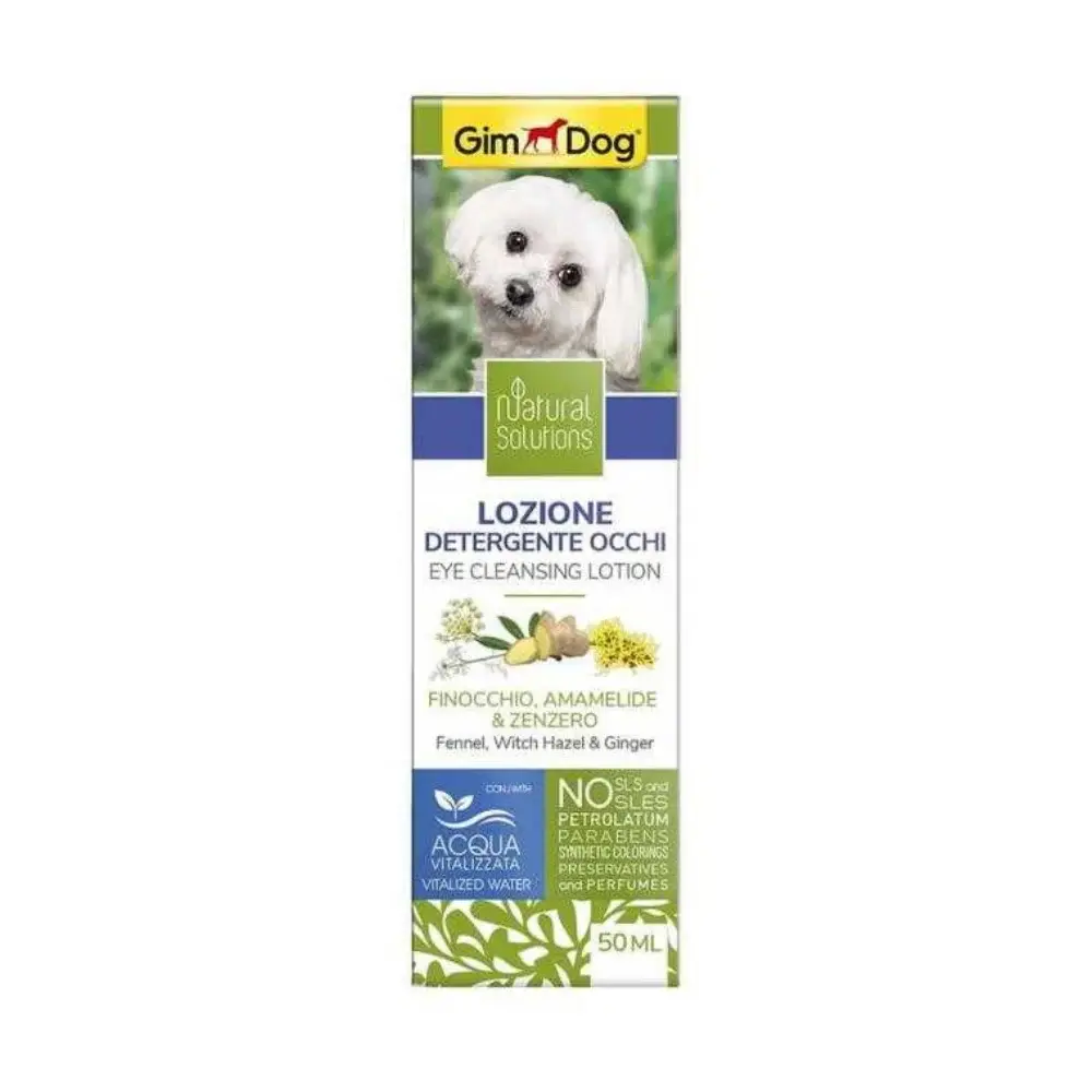 GIMDOG NATURAL SOLUTIONS GÖZ TEMIZLEME LOSYONU 50 ML