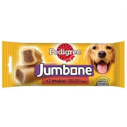 PEDIGREE JUMBONE MEDIUM KÖPEK ÖDÜL KEMIGI 2X90 GR