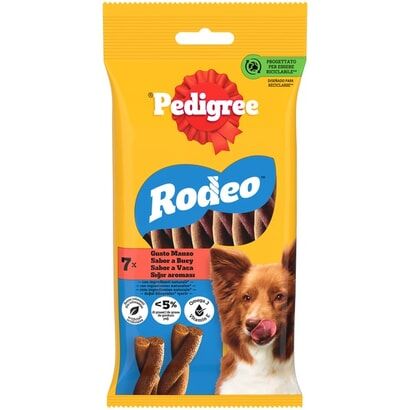 Pedigree Rodeo Biftekli Köpek Ödül Çubuğu 123gr (7'li)