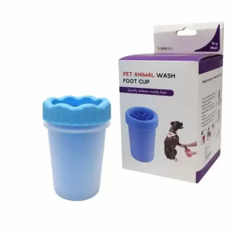 PATİVİTA Köpek Ayak Pati Yıkama Ve Temizleme Aparatı 15CM x 10CM