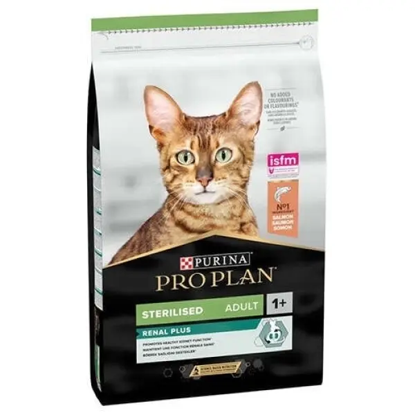 PROPLAN STERILISED SOMONLU YETISKIN KURU KEDI MAMASI 3 KG
