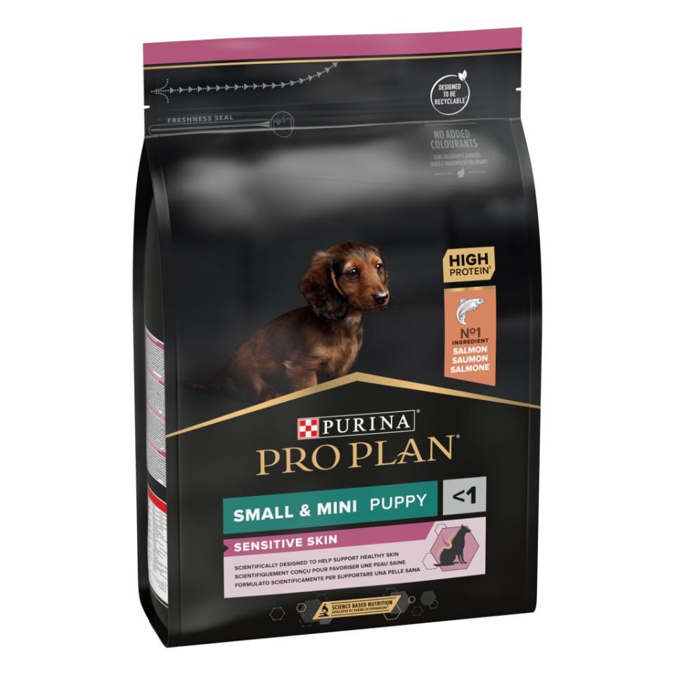 PROPLAN SENSITIVE SOMONLU KÜÇÜK IRK YAVRU KURU KÖPEK MAMASI 3 KG