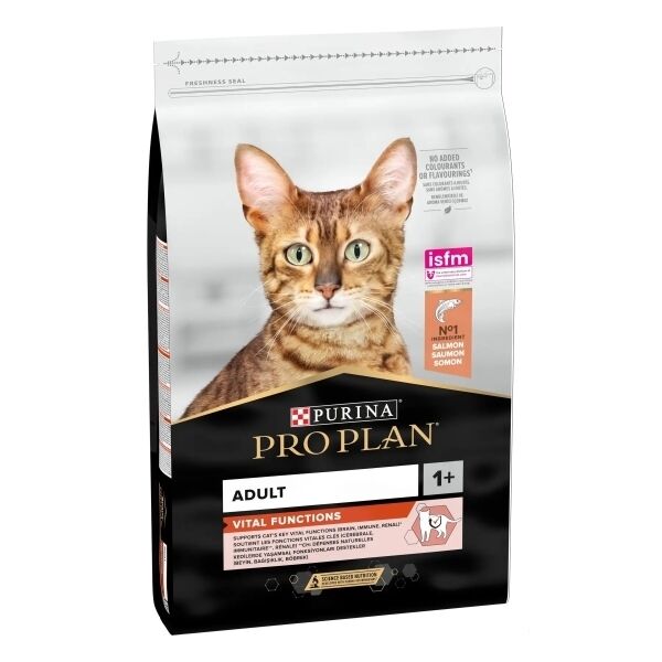 PROPLAN ORIGINAL SOMONLU PIRINÇLI YETISKIN KEDI MAMASI 10 KG