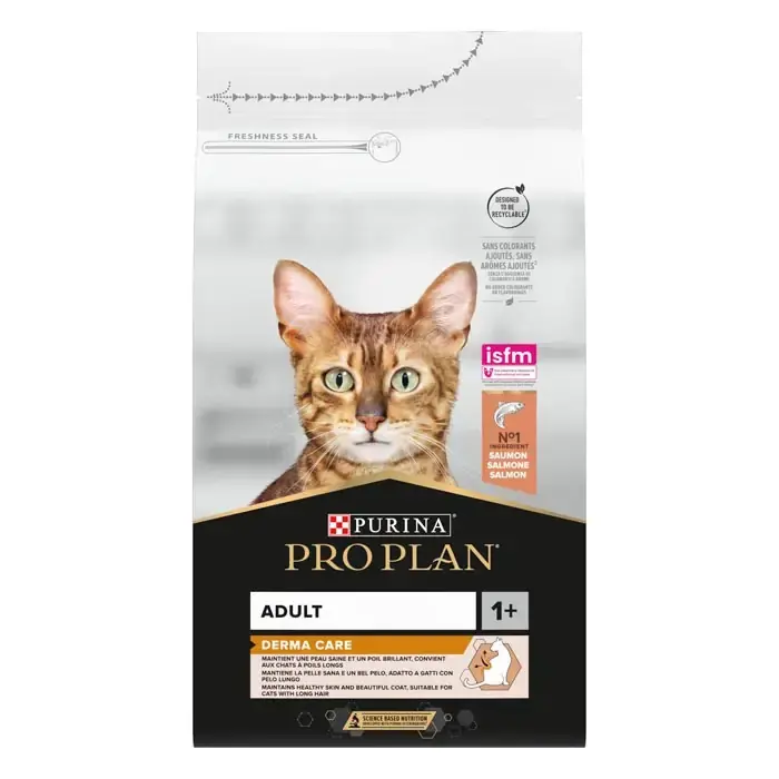 PROPLAN ELEGANT DERMA SOMONLU YETISKIN KEDI MAMASI 1,5 KG