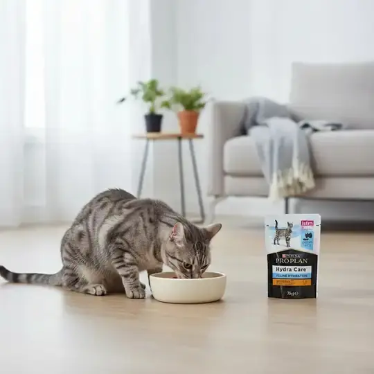 Pro Plan Hydra Care Tavuklu Su Tüketimini Arttıran Yetişkin Kedi Maması 85gr
