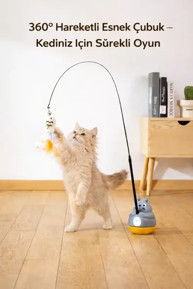 PATİVİTA INTERAKTIF MASA SABITLEMELI HAREKETLI KEDİ OYUNCAĞI