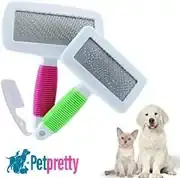 Petpretty Kedi Ve Köpek İçin Silikonlu Saplı Fırça