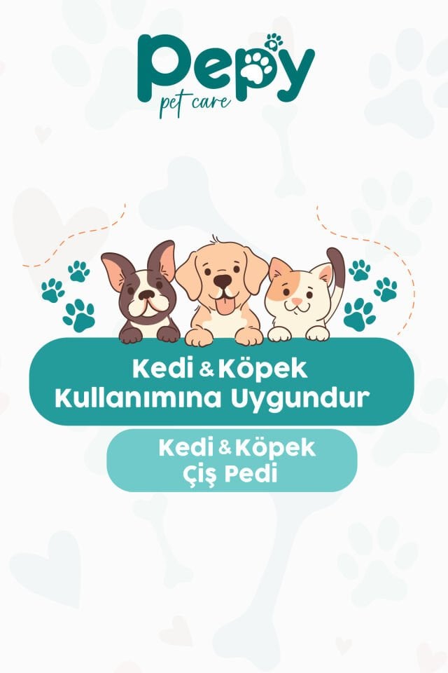 Pepy Yapışkanlı Köpek Çiş Eğitim Pedi 60*90 cm 30lu