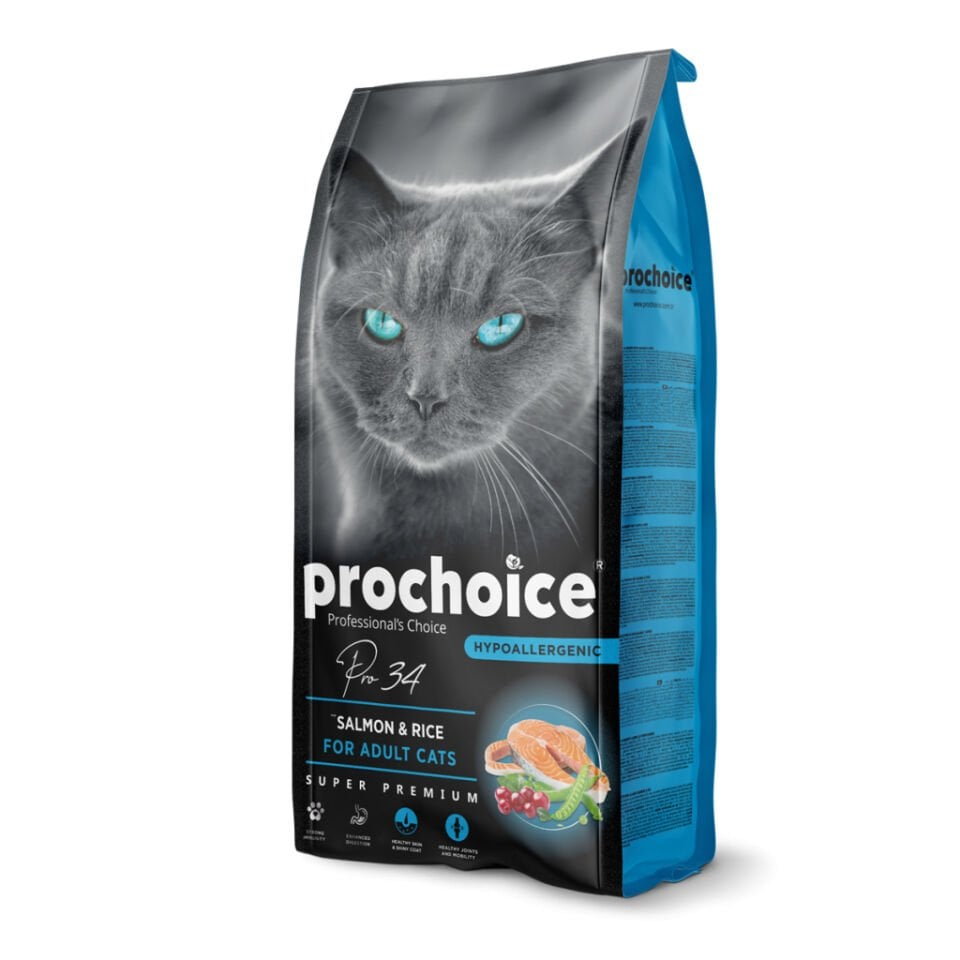 PRO CHOICE PRO 34 BALIK ETLI YETISKIN KEDI KURU MAMASI 15 KG