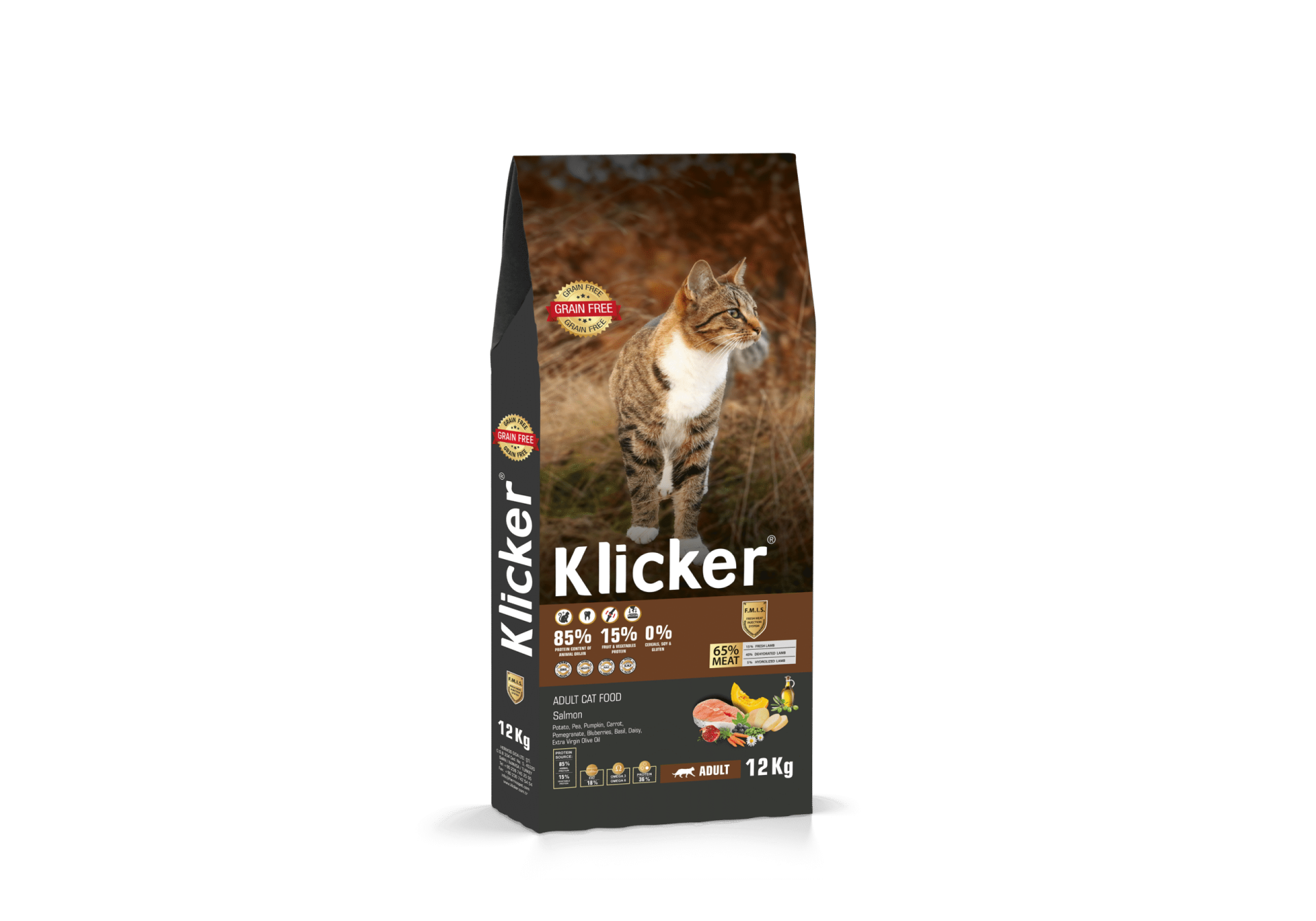 KLICKER SOMONLU YETISKIN KEDI MAMASI 12 KG