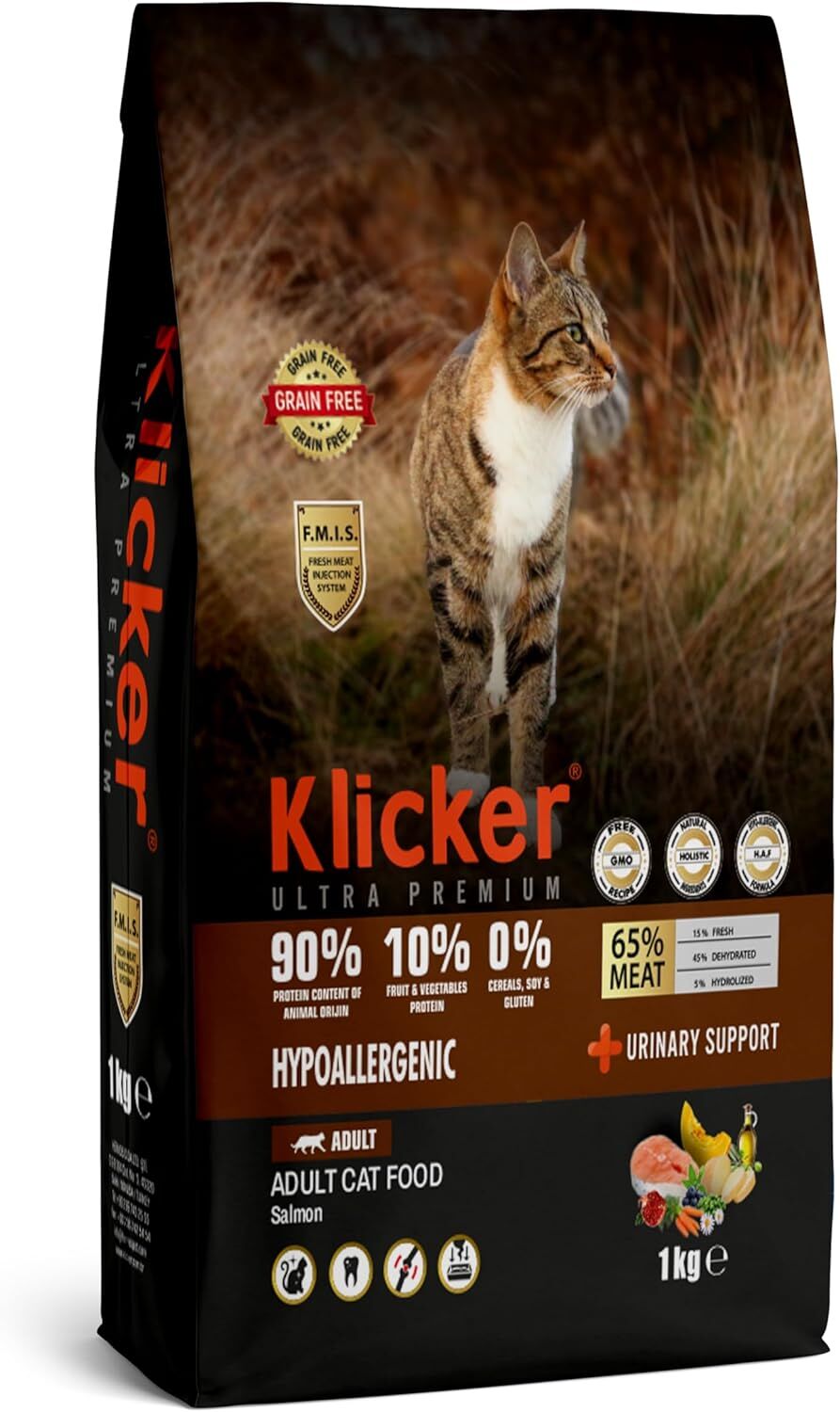 KLICKER SOMONLU YETISKIN KEDI MAMASI 1 KG