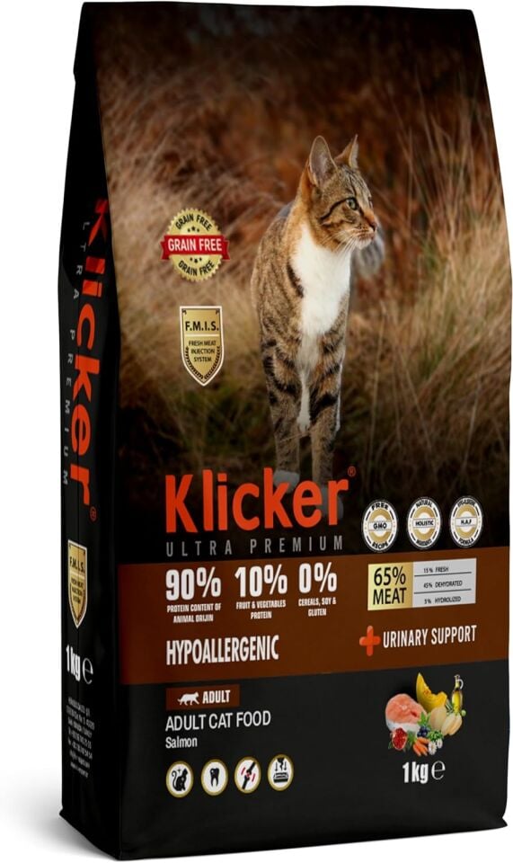 KLICKER SOMONLU YETISKIN KEDI MAMASI 1 KG