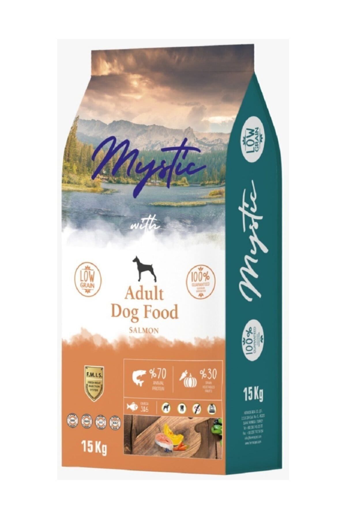 MYSTIC SOMONLU AZ TAHILLI YETISKIN KÖPEK MAMASI 15 KG