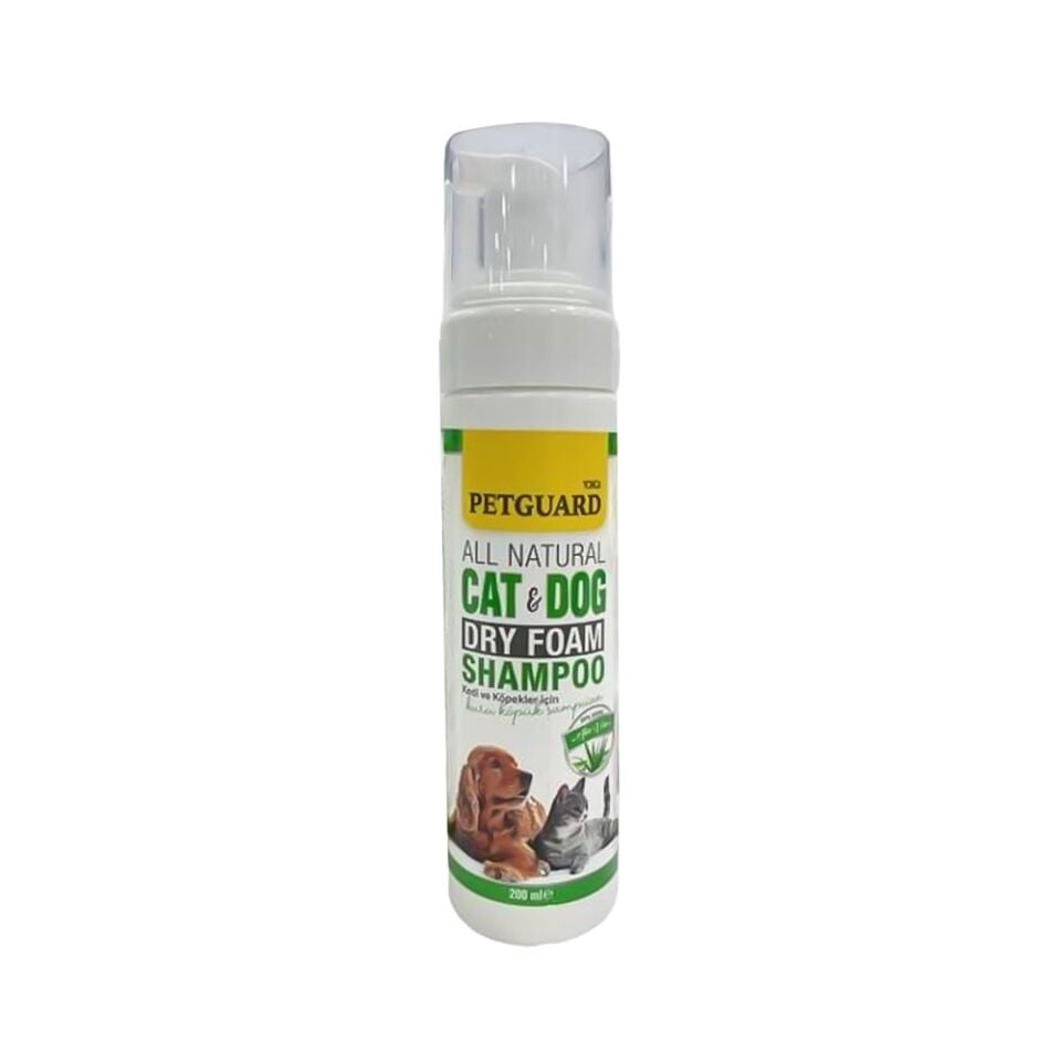 PETGUARD KEDI KÖPEK KURU SAMPUAN ALOE VERA 200ML