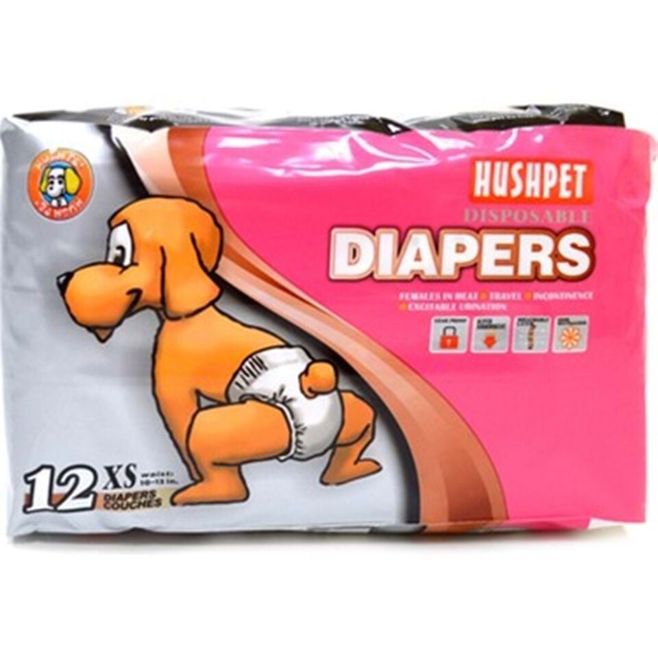 Hushpet Ultra Emici Köpek Külot Çiş Bezi XS