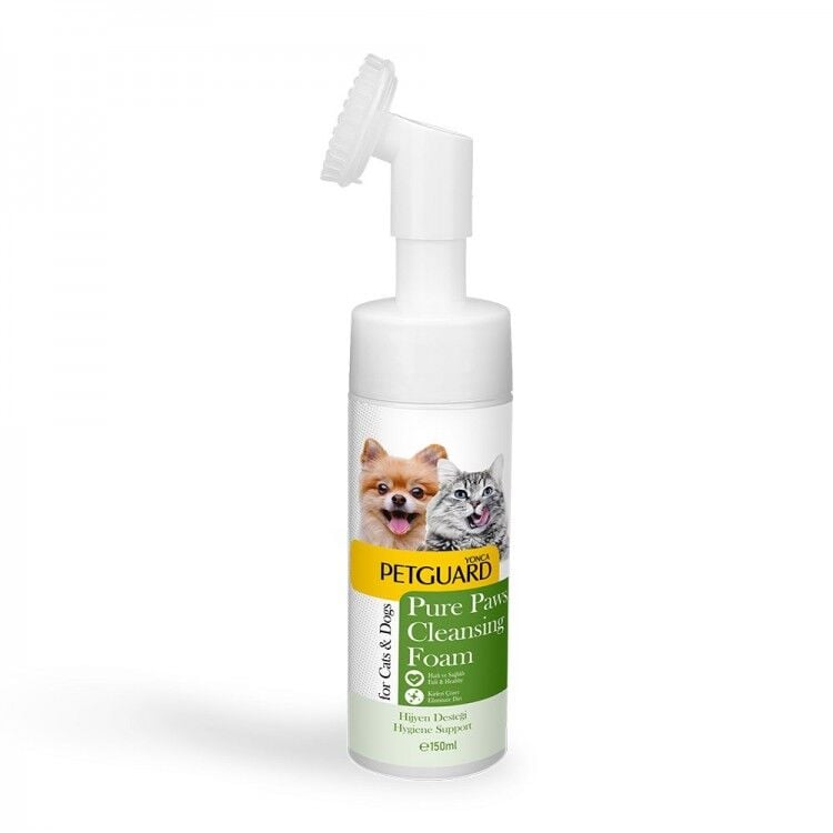 PETGUARD PATI TEMIZLEME KÖPÜGÜ KEDI VE KÖPEK 150 ML