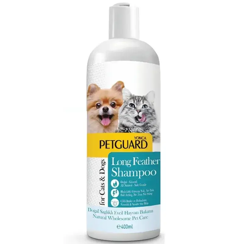 PETGUARD UZUN TÜYLER  KEDI KÖPEK SAMPUAN 400 ML