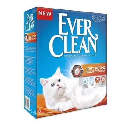 EVER CLEAN FAST ACTİNG DOĞAL BİTKİ ÖZLÜ TOPAKLASAN KEDİ KUMU 10 LT