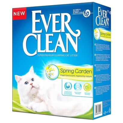 EVER CLEAN SPRİNG GARDEN BAHAR KOKULU TOPAKLASAN KEDİ KUMU 10 LT