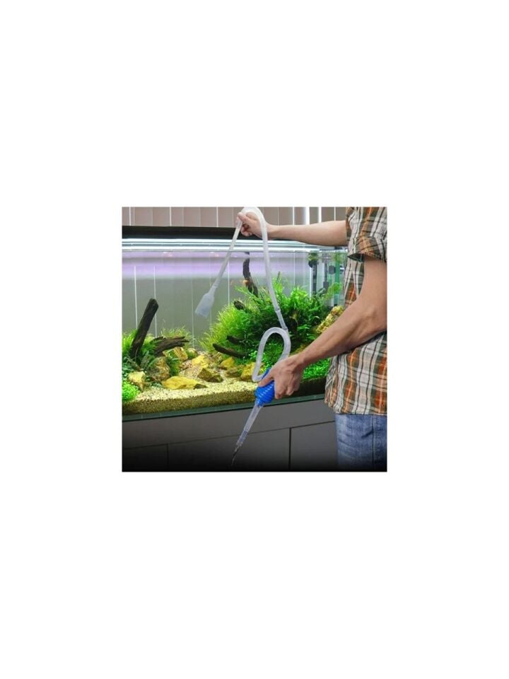 Madpet Pompalı Akvaryum Dip Çekim Sifonu 130cm (MAD-207)