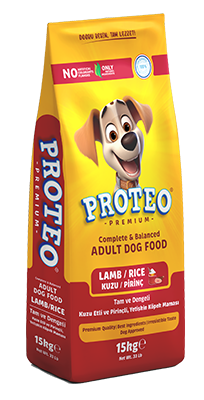 PROTEO KUZU ETLI YETISKIN KÖPEK MAMASI 15 KG