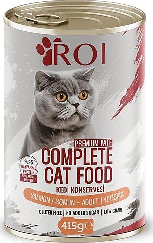 ROI SOMONLU KONSERVE KEDI MAMASI 400 GR