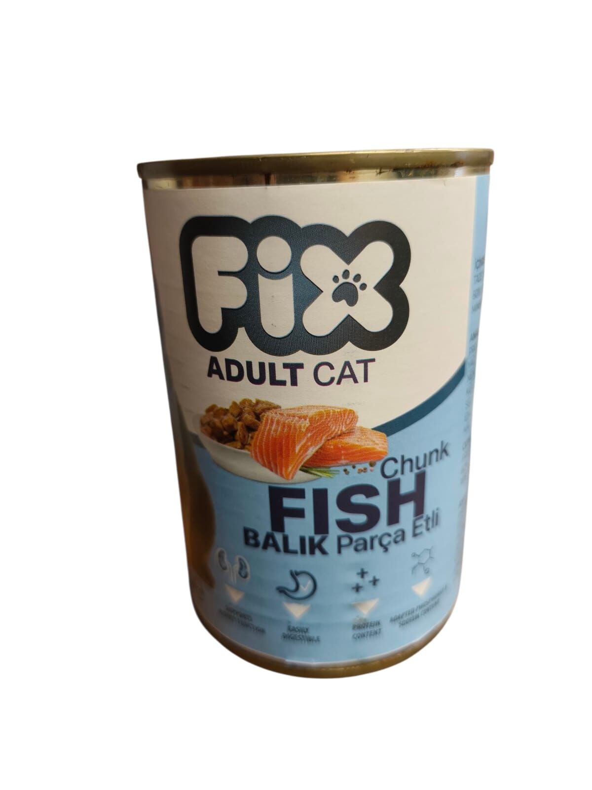 FIX BALIKLI YETISKIN KEDI KONSERVESI  400 GR
