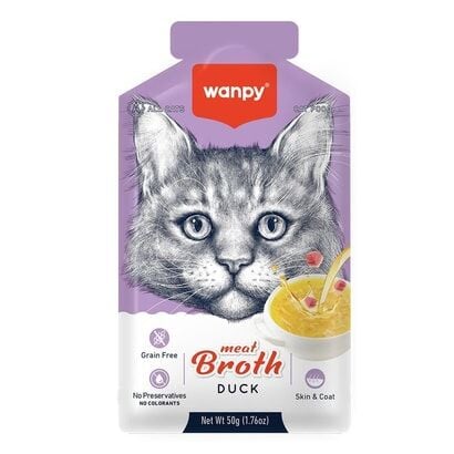 WANPY ÖRDEKLİ KEDİ ÇORBASI 50 GR