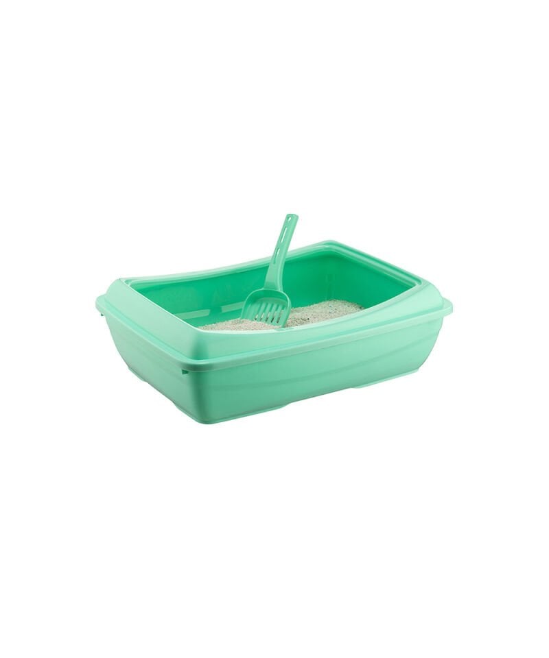 PATİVİTA AÇIK KEDI TUVALETI RENKLI 49*37,5*15 cm