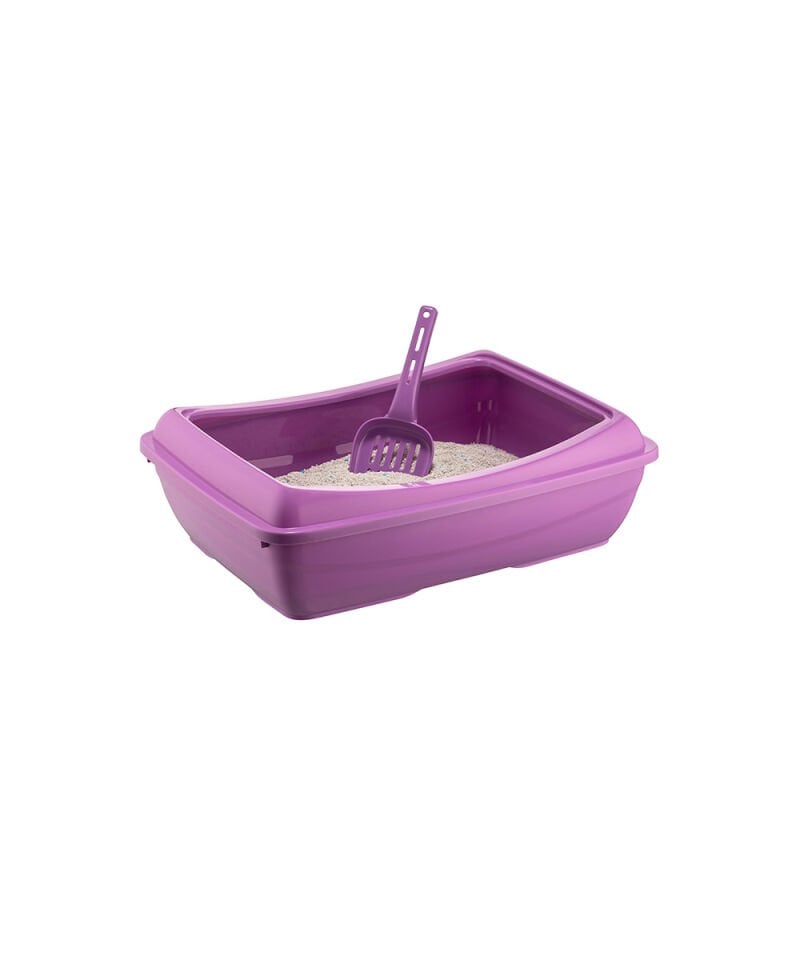 PATİVİTA AÇIK KEDI TUVALETI RENKLI 49*37,5*15 cm