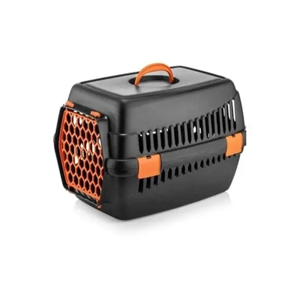 PATİVİTA Kedi Köpek Taşıma Box Siyah Küçük 49x35x38,5 cm