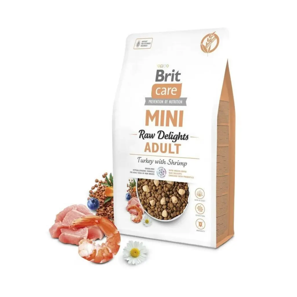 BRİT CARE MİNİ FD RAW HİNDİ KARİDES 2 KG