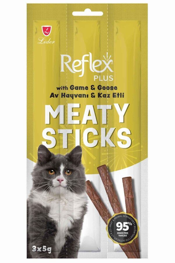 REFLEX STICK AV HAYVANLI VE KAZ KEDI ÖDÜL ÇUBUGU 3X5GR
