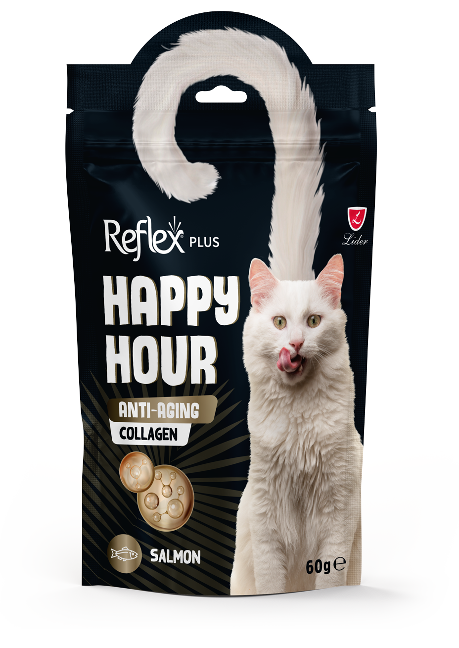 REFLEX HAPPY HOUR CAT ANTI-AGING COLLEGEN 60G