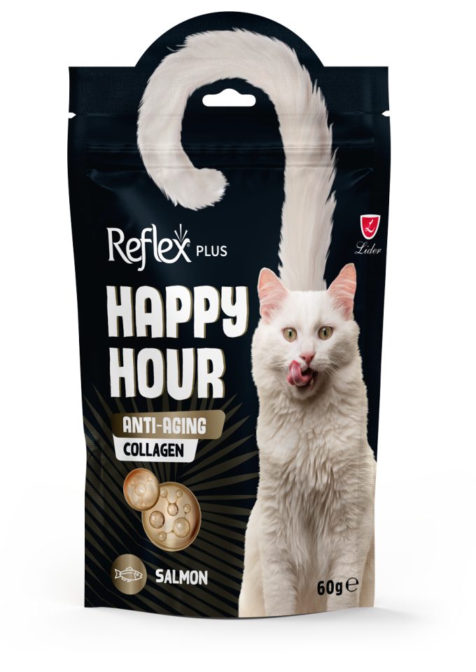 REFLEX HAPPY HOUR CAT ANTI-AGING COLLEGEN 60G
