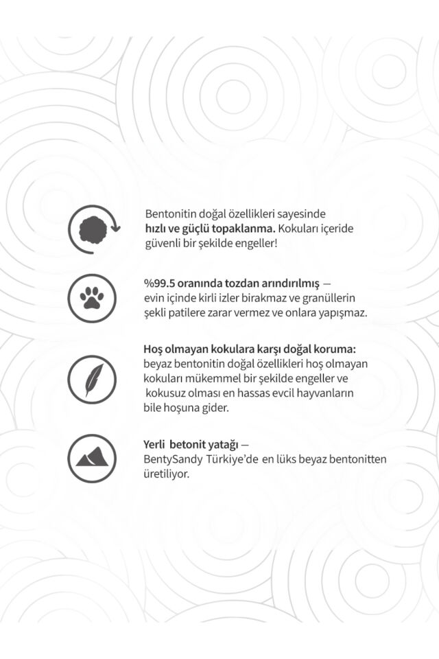 BENTY SANDY AKTİF KARBONLU 10 LT İNCE KEDİ KUMU