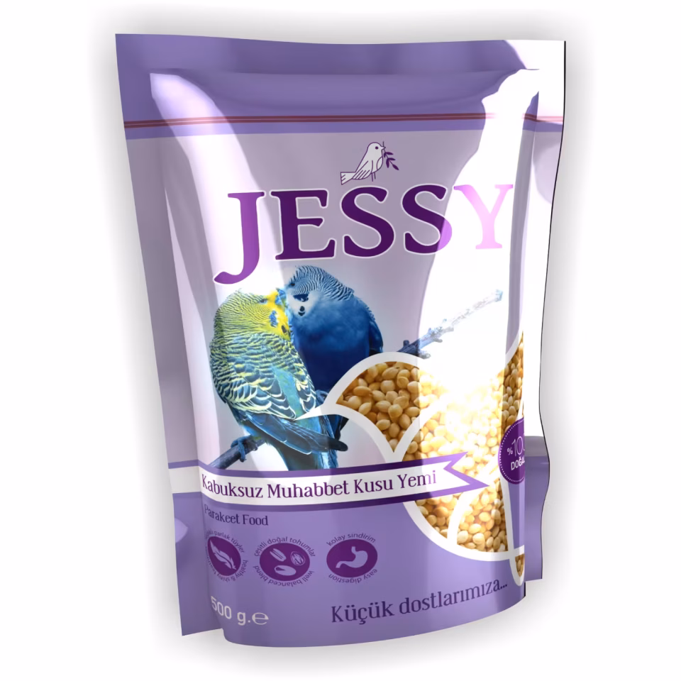 JESSY KABUKSUZ MUHABBET KUŞU YEMİ 500 GR