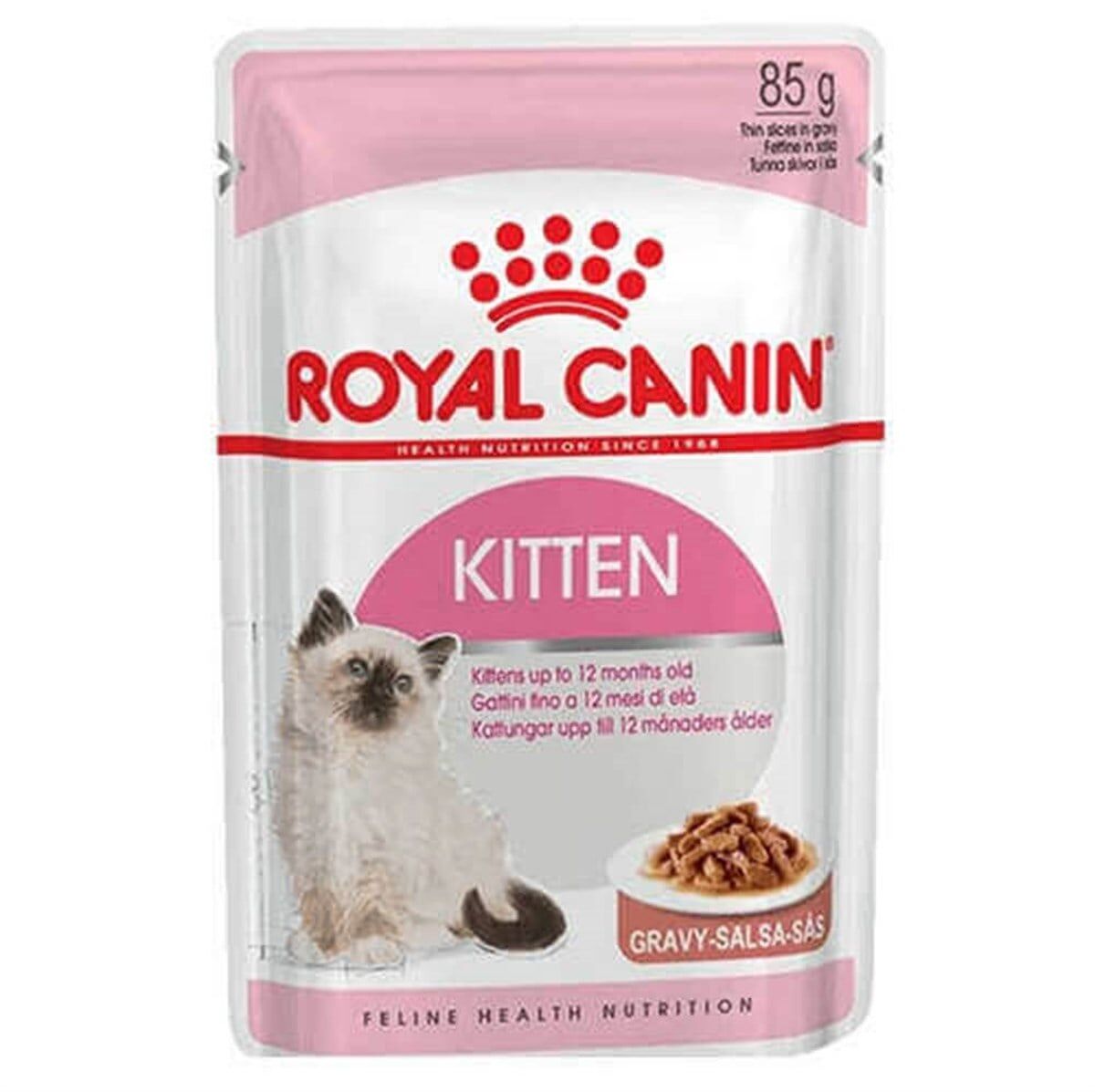 ROYAL CANIN KITTEN GRAVY ANNE VE YAVRU KEDI YAŞ MAMA POUCH 85GR