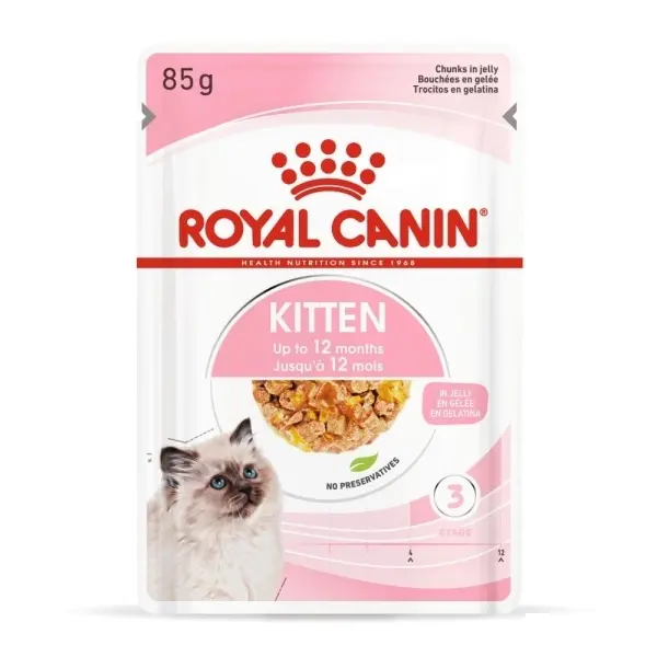 ROYAL CANIN KITTEN JELLY YAVRU KEDI YAŞ MAMA POUCH 85 GR