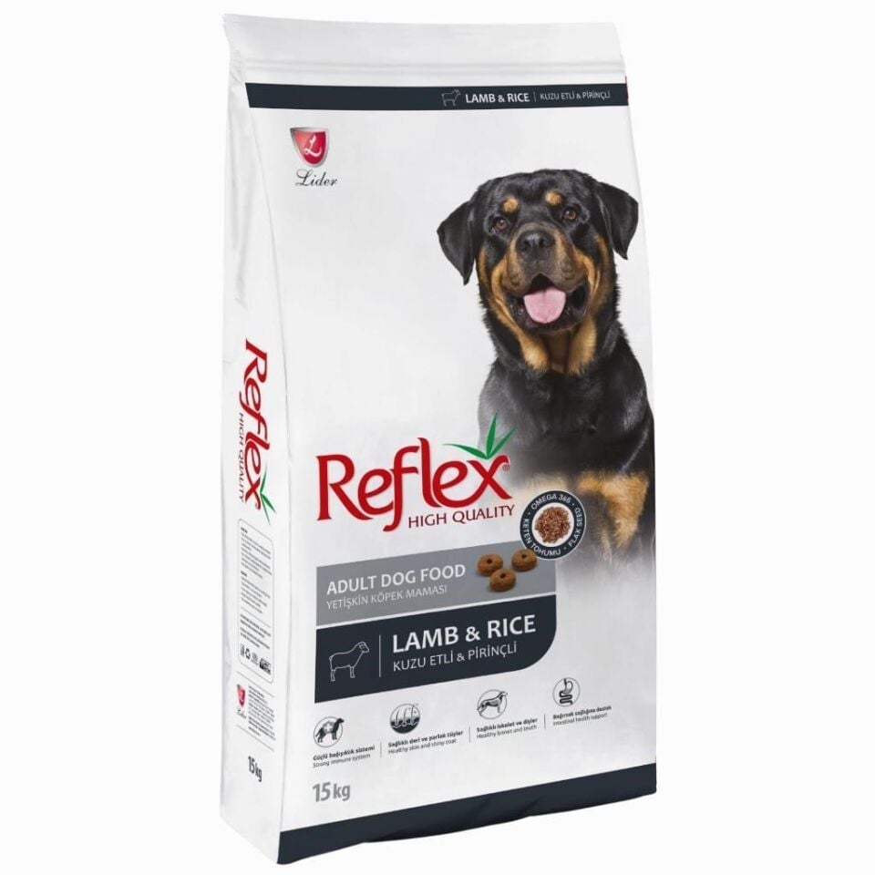 REFLEX KUZULU YETİŞKİN KÖPEK MAMASI 15 KG